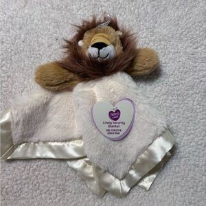 Parents Choice Beige Lion Lovey Security Blanket